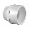 Genova Adapters 3/4 in. Male Pvc PVC 02109  0800HA